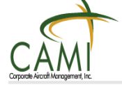 Corporate Aircraft Management logo