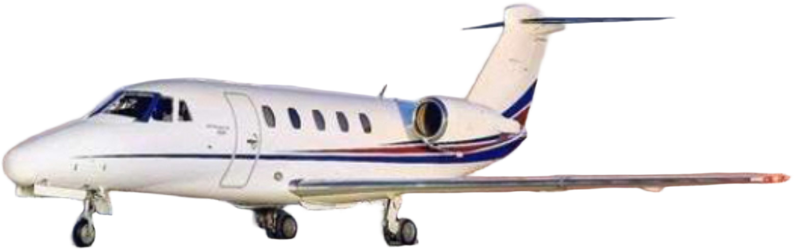 Image of tail C6-JET