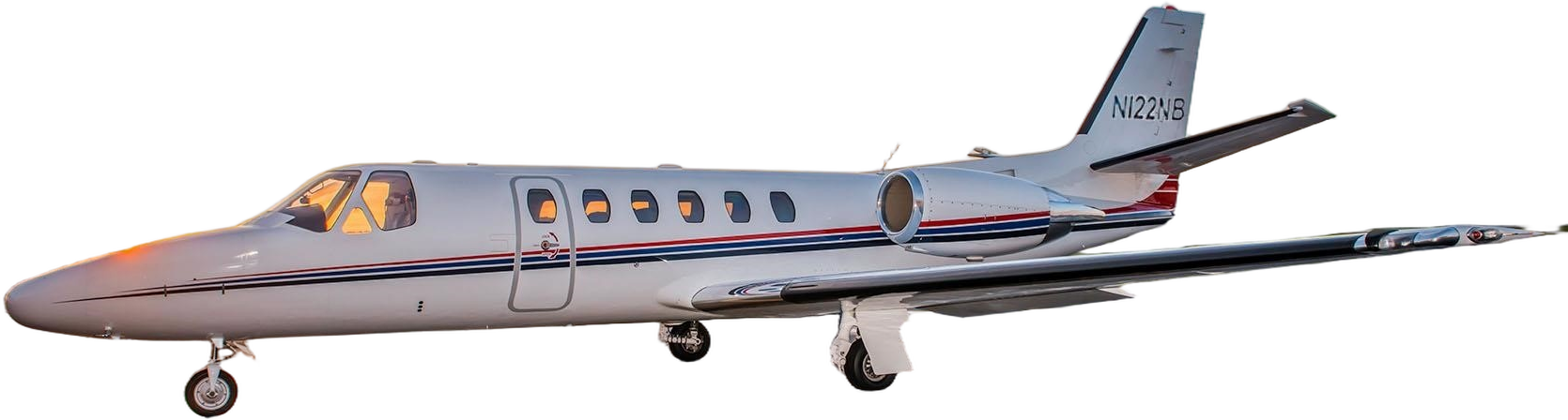 Image of tail N122NB