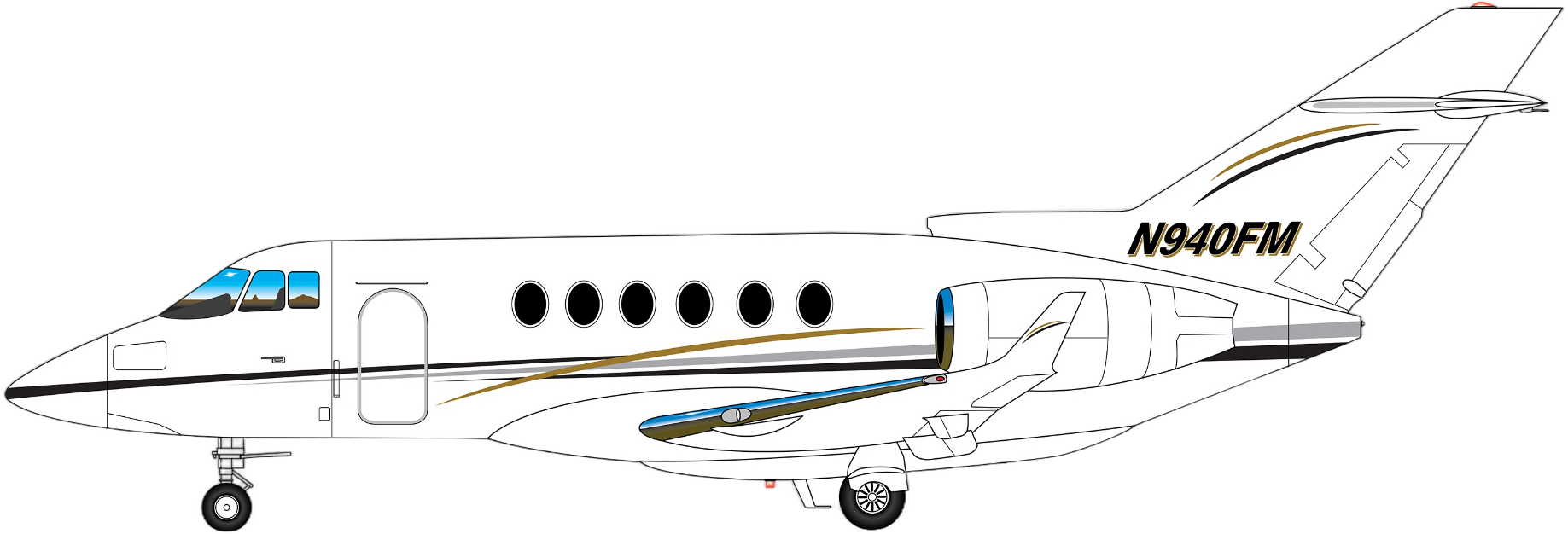 Image of tail N1318A