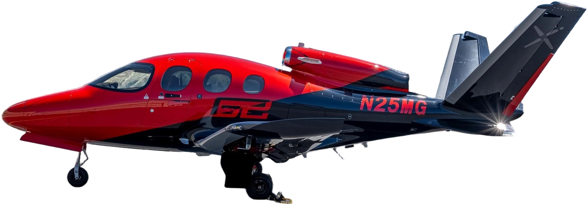Image of tail N25MG