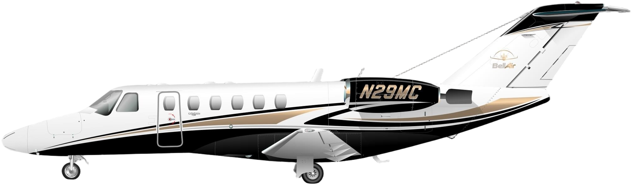 Image of tail N29MC