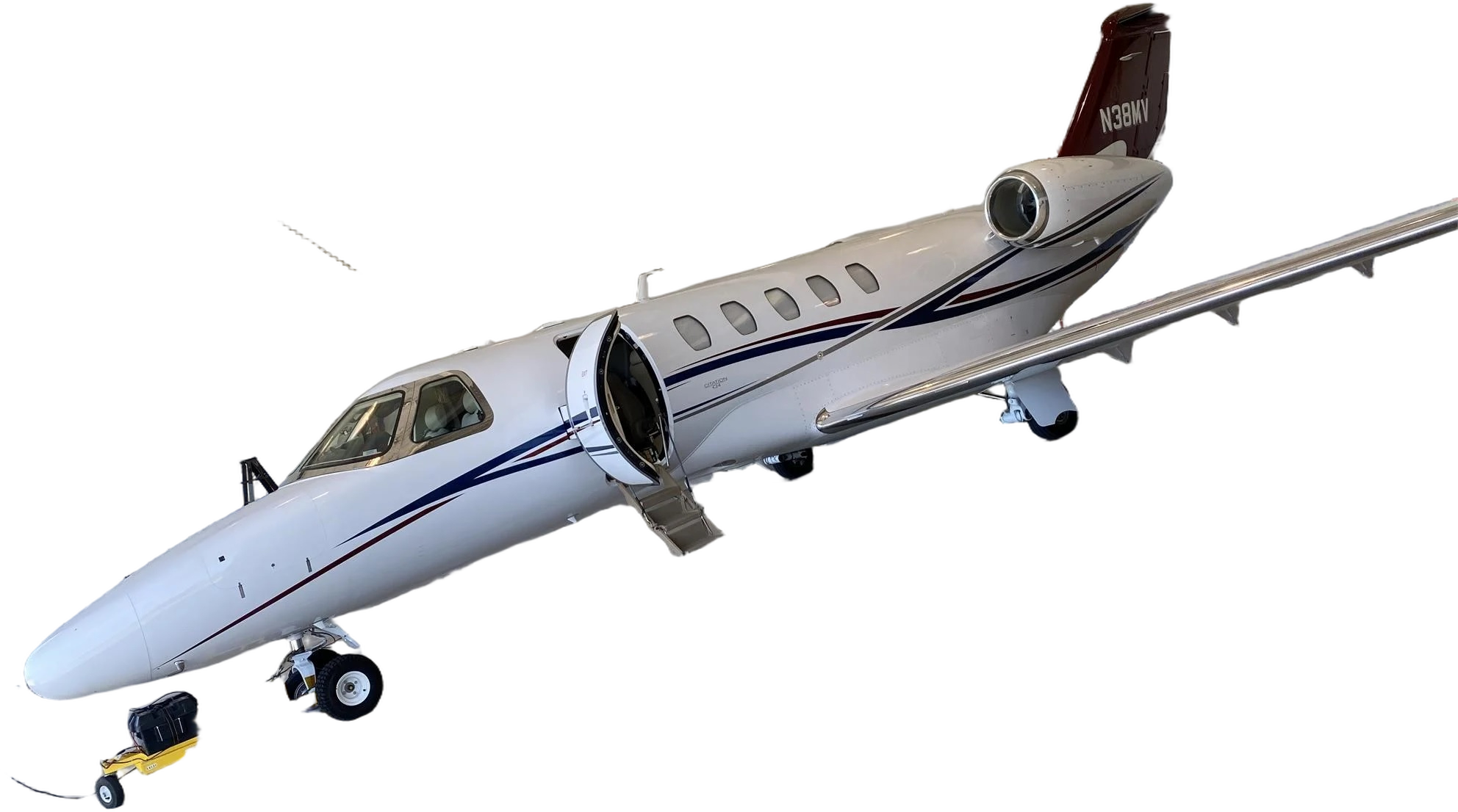Image of tail N38MV