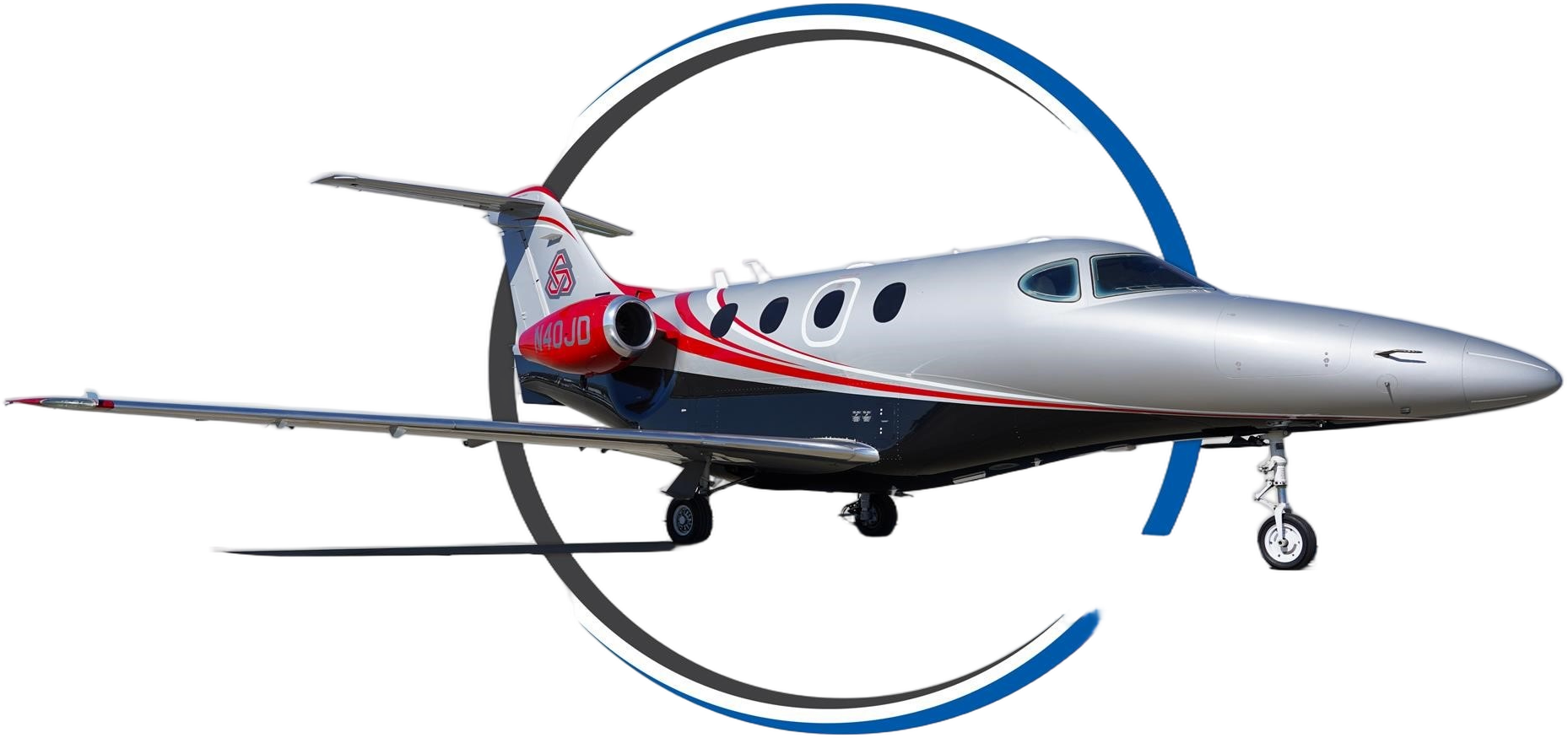 Image of tail N40JD