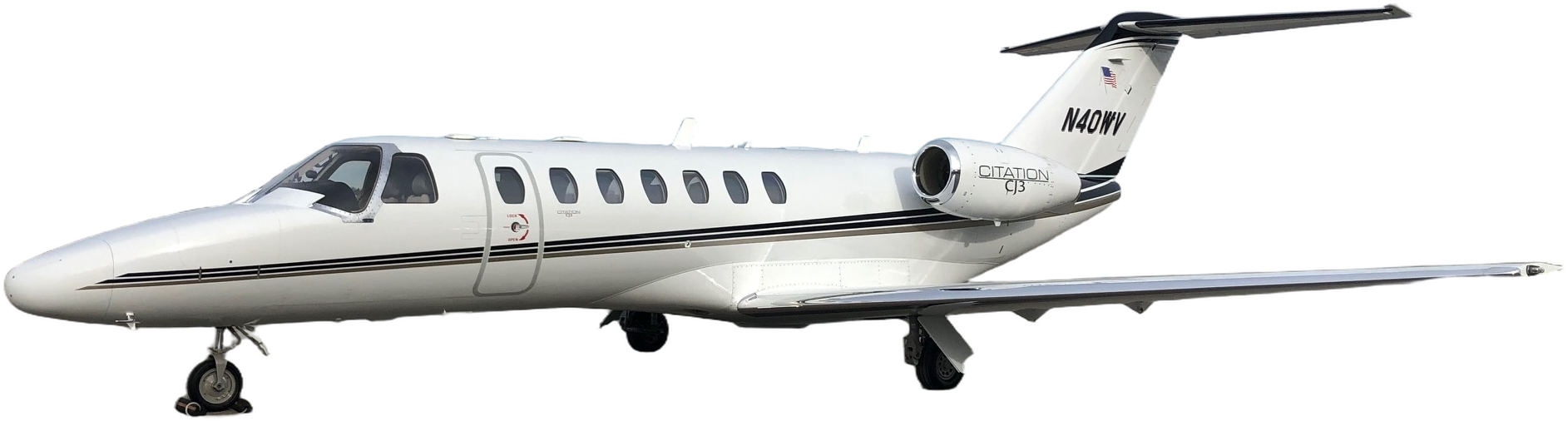 Image of tail N40WV
