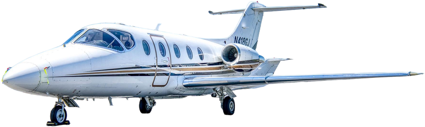 Image of tail N418GJ
