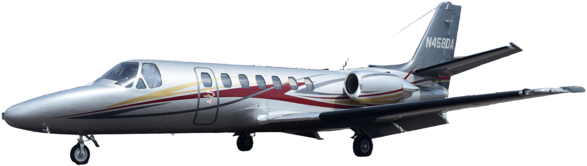 Image of tail N458DA