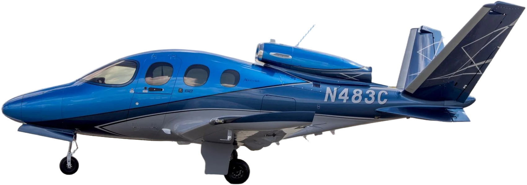 Image of tail N483C