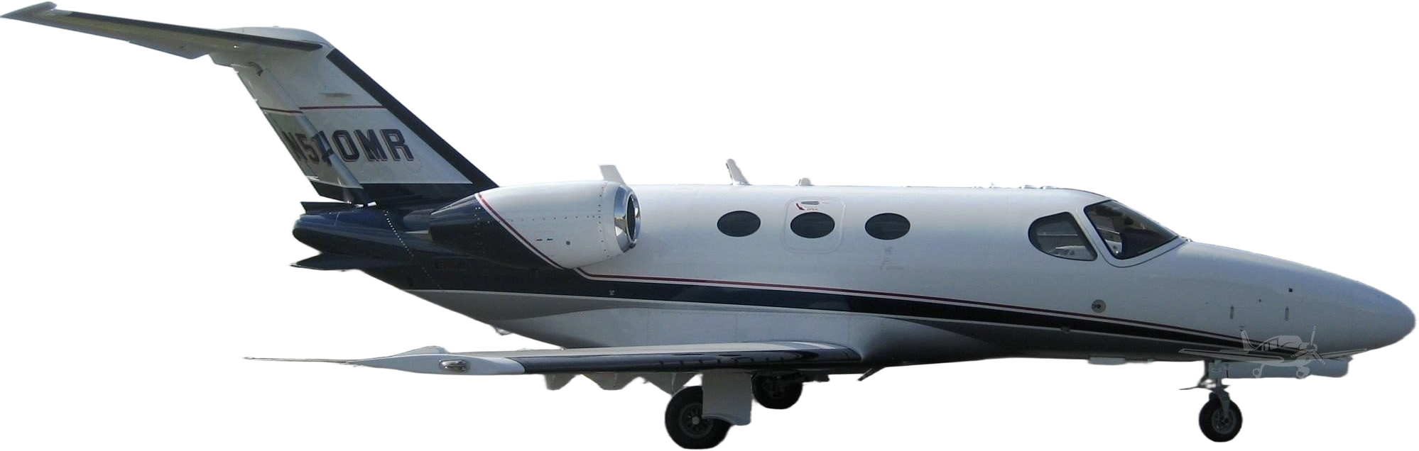 Image of tail N510MR