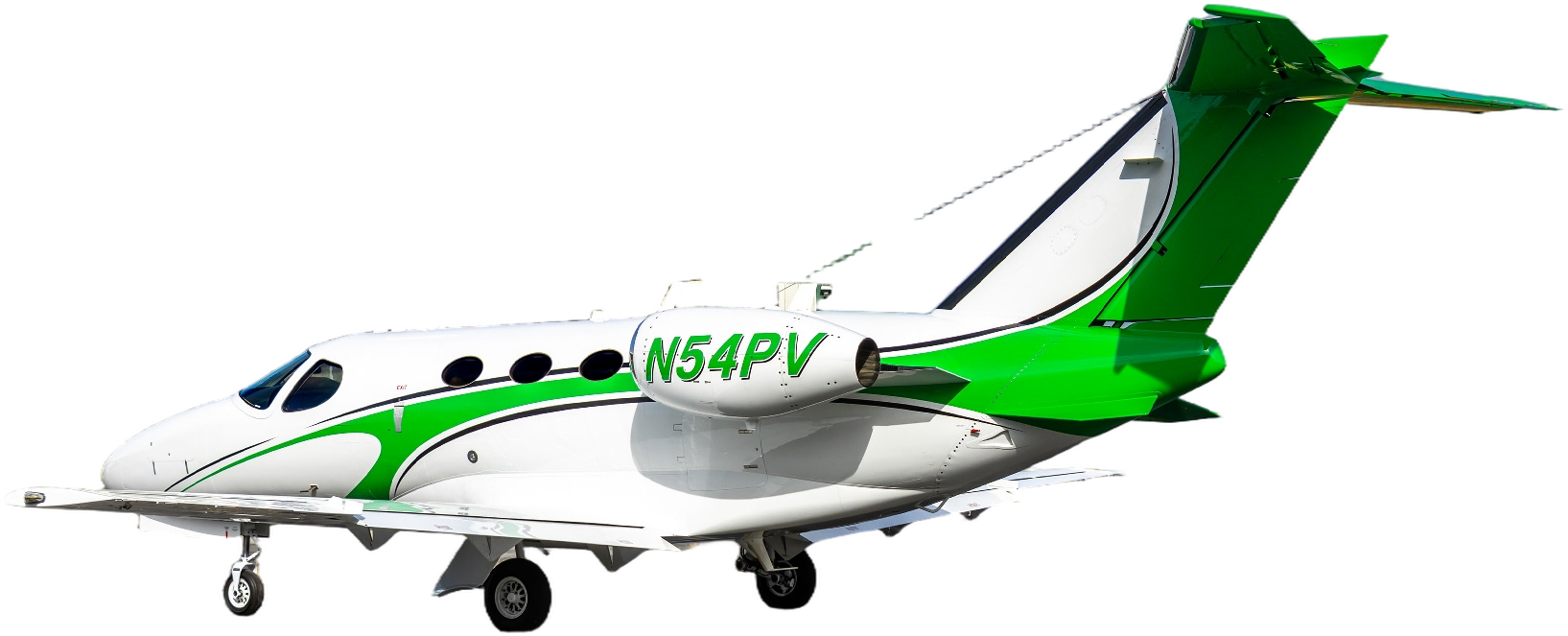 Image of tail N54P