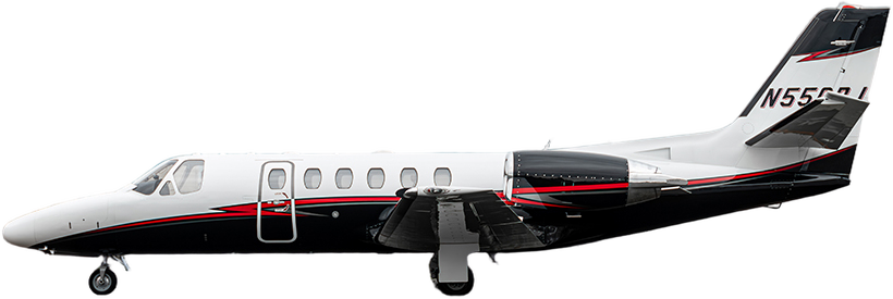 Image of tail N550BJ