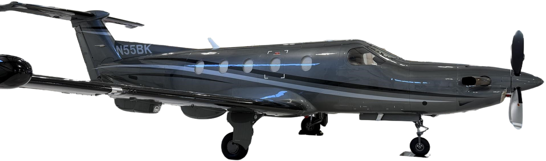 Image of tail N55BK