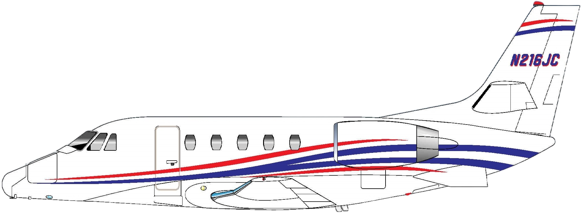 Image of tail N560GH