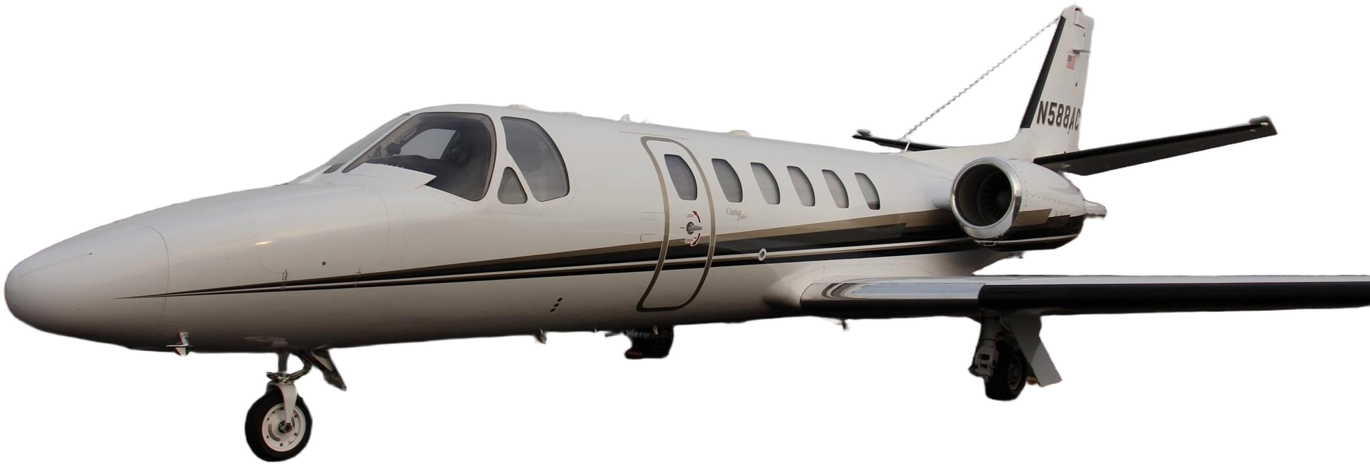 Image of tail N588AC