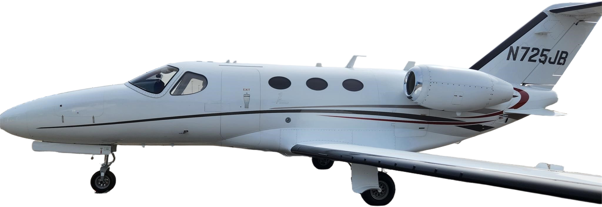 Image of tail N725JB