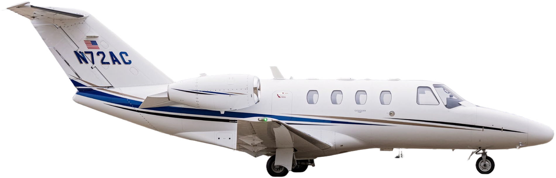 Image of tail N72AC