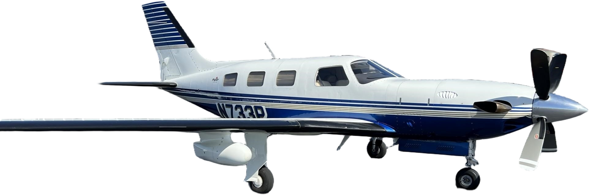 Image of tail N733P