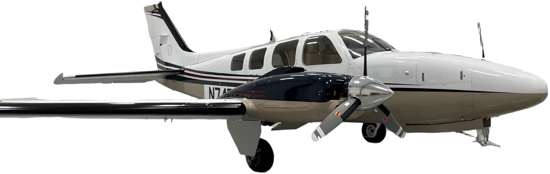 Image of tail N74GS