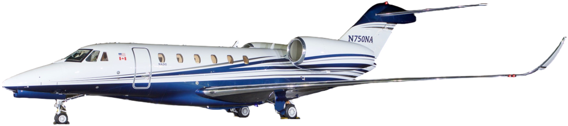 Image of tail N750NA