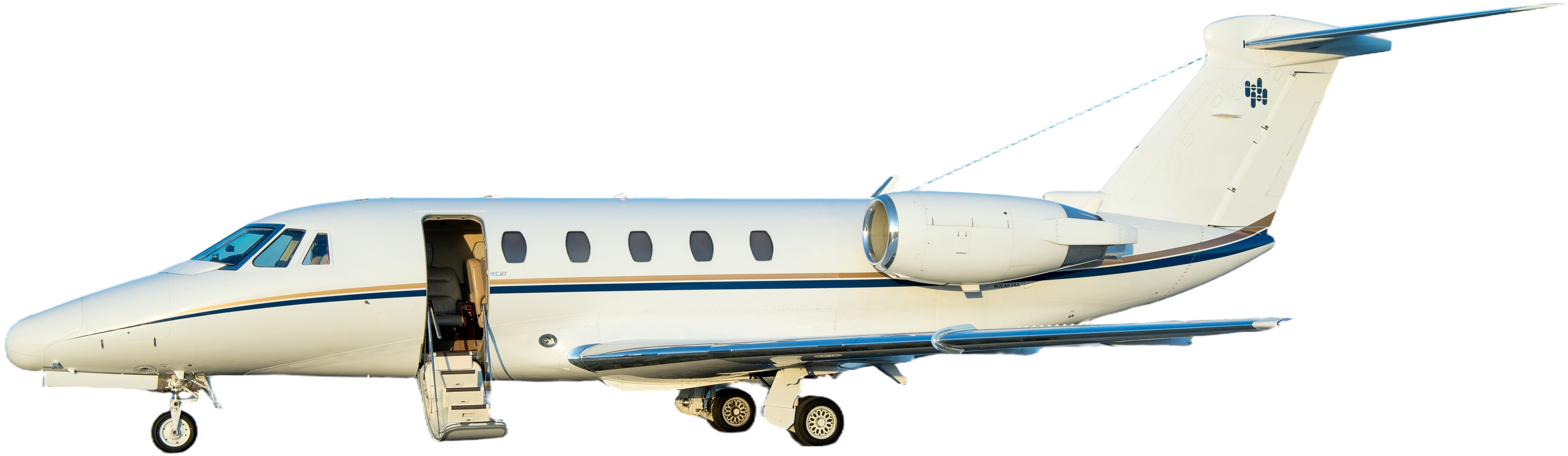 Image of tail N77HF