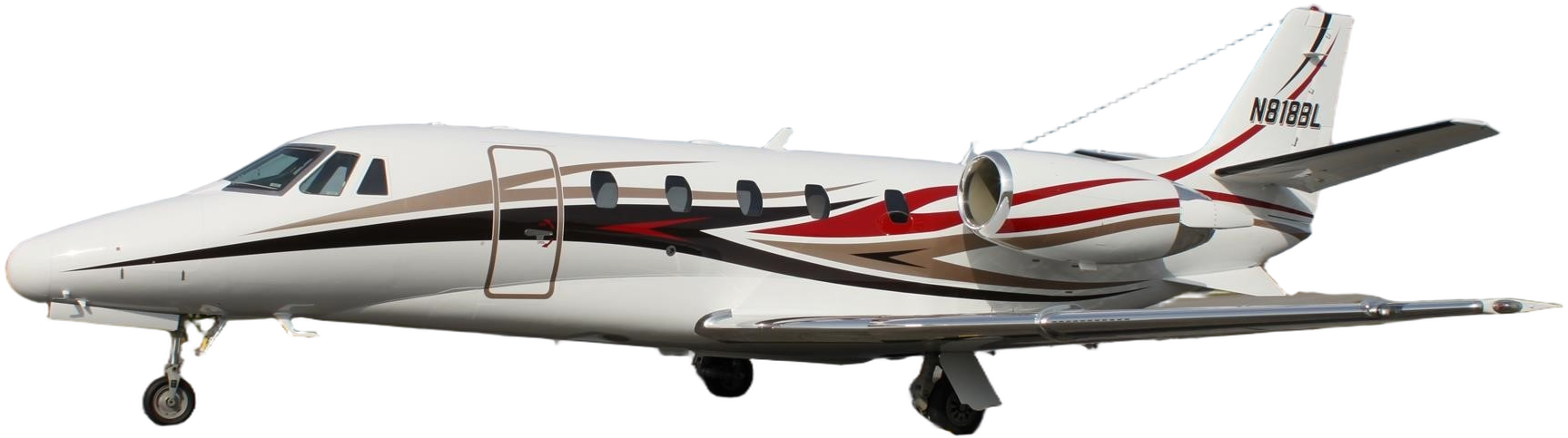 Image of tail N818BL