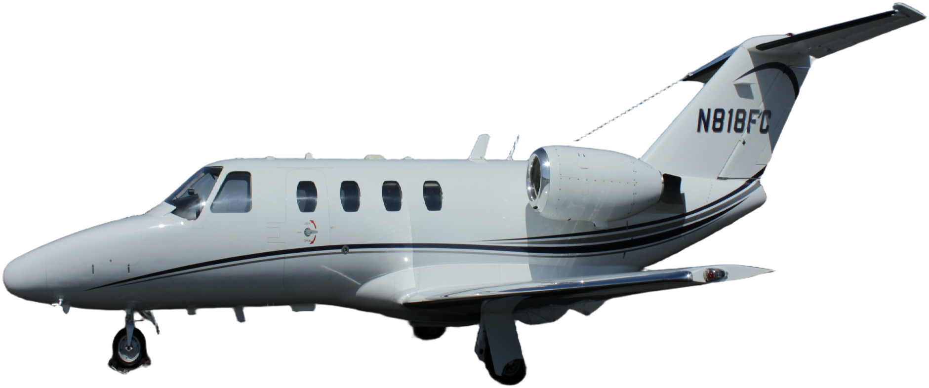 Image of tail N818FC