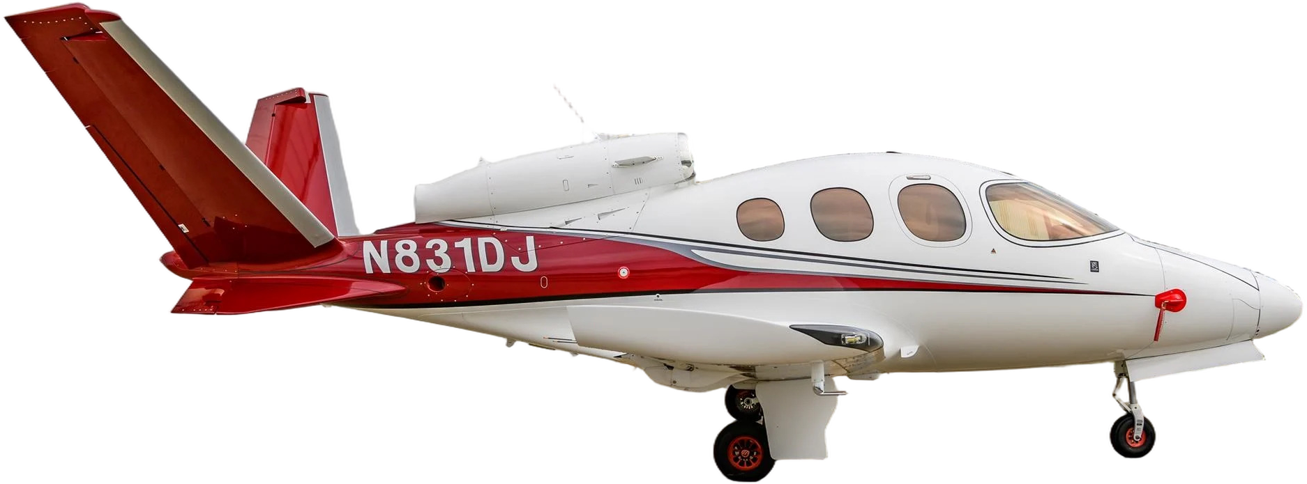 Image of tail N831DJ