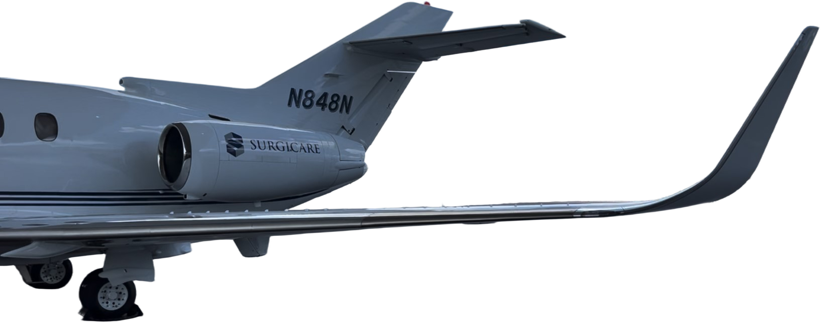 Image of tail N848N
