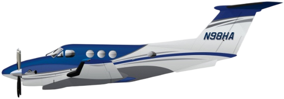 Image of tail N98HA