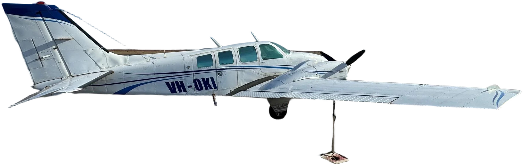 Image of tail VH-OKI