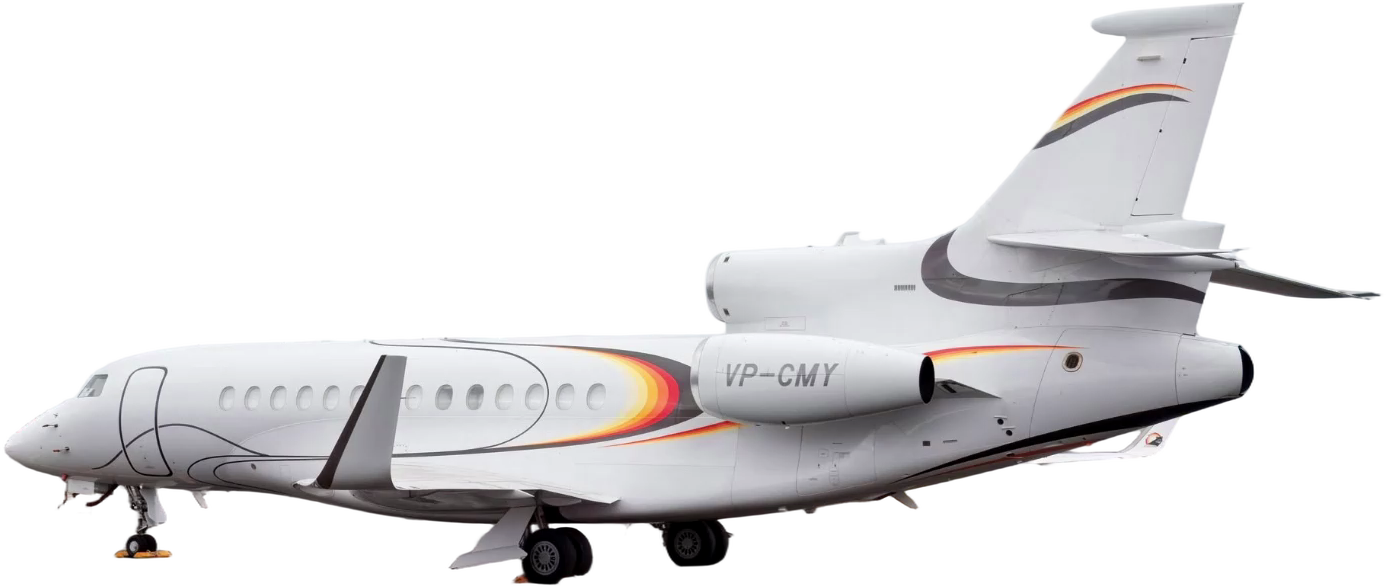 Image of tail VP-CMY