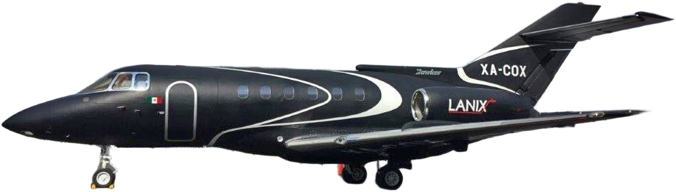 Image of tail XA-COX