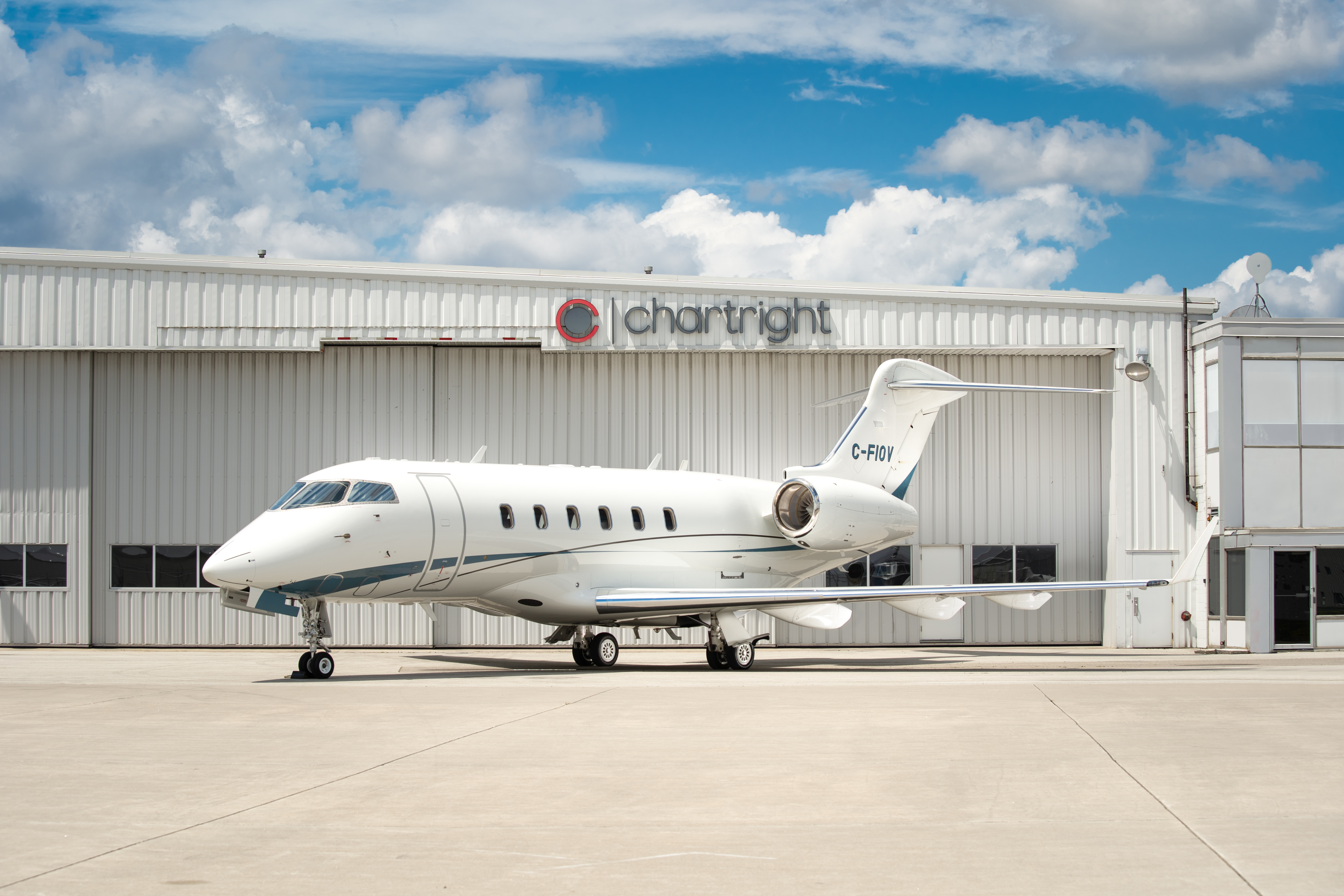 Image of tail C-FIOV