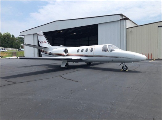 Image of tail N110JB