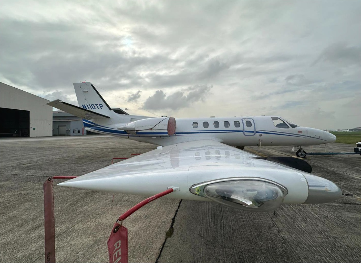 Image of tail N110TP