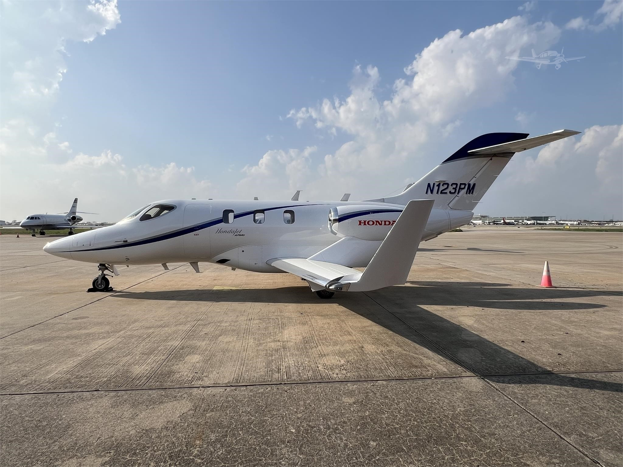 Image of tail N123PM