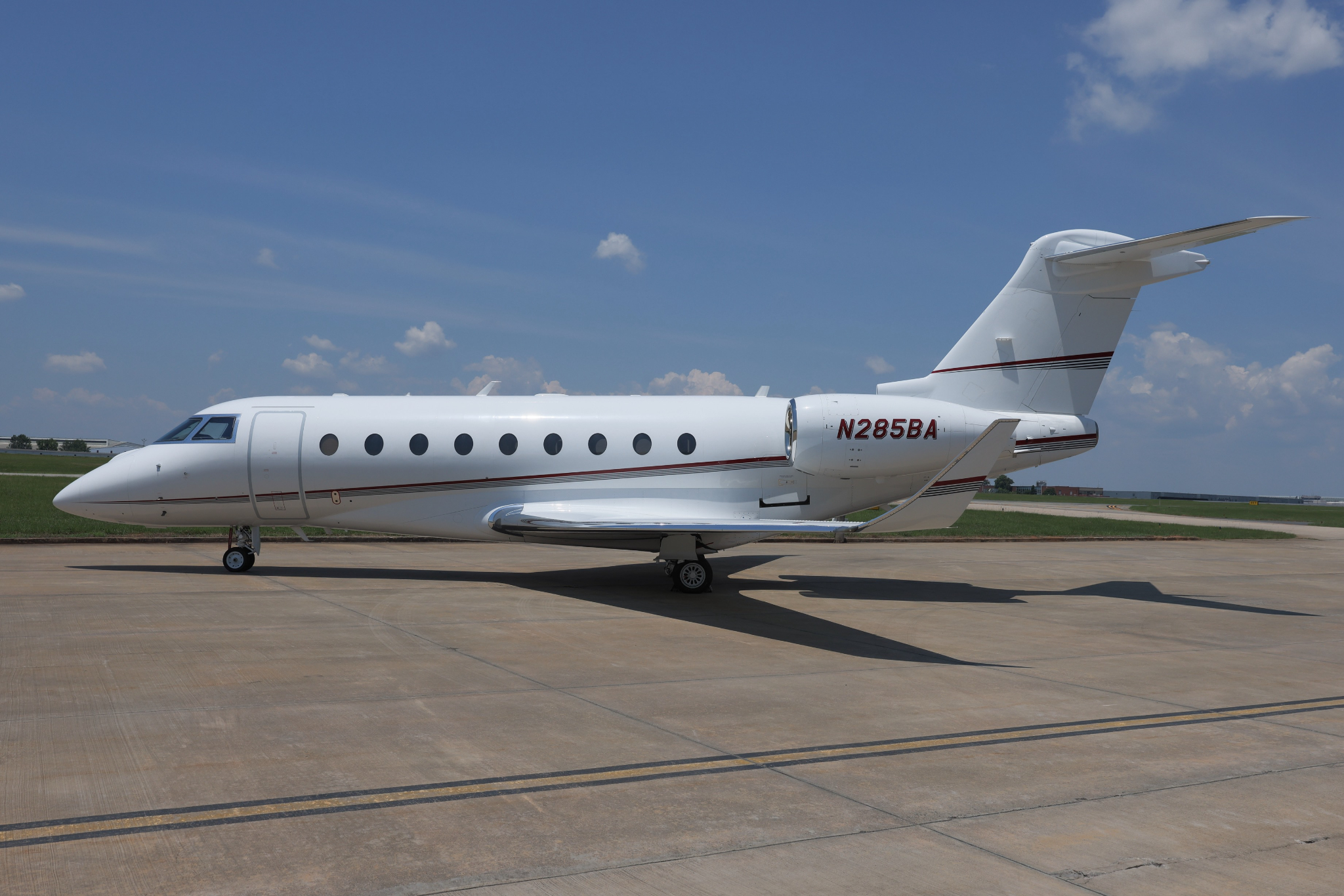 Image of tail N285BA