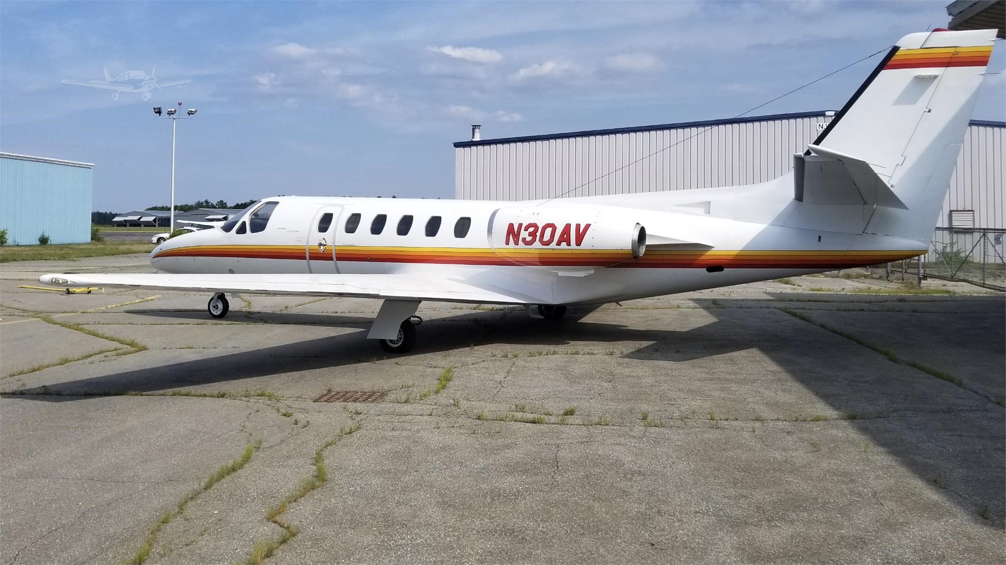 Image of tail N30AV
