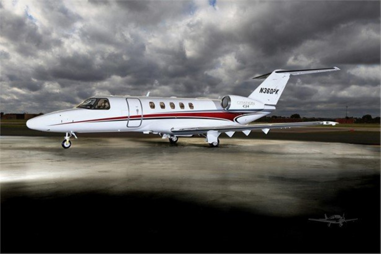 Image of tail N360PK