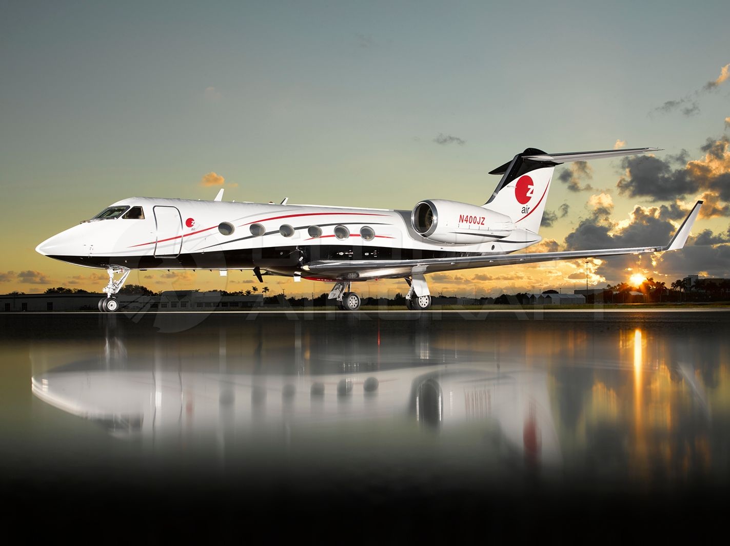 Image of tail N400JZ