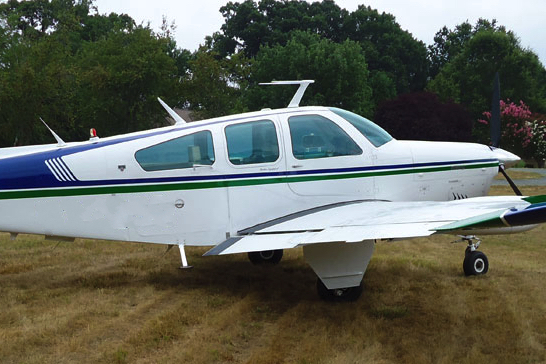 Image of tail N458G