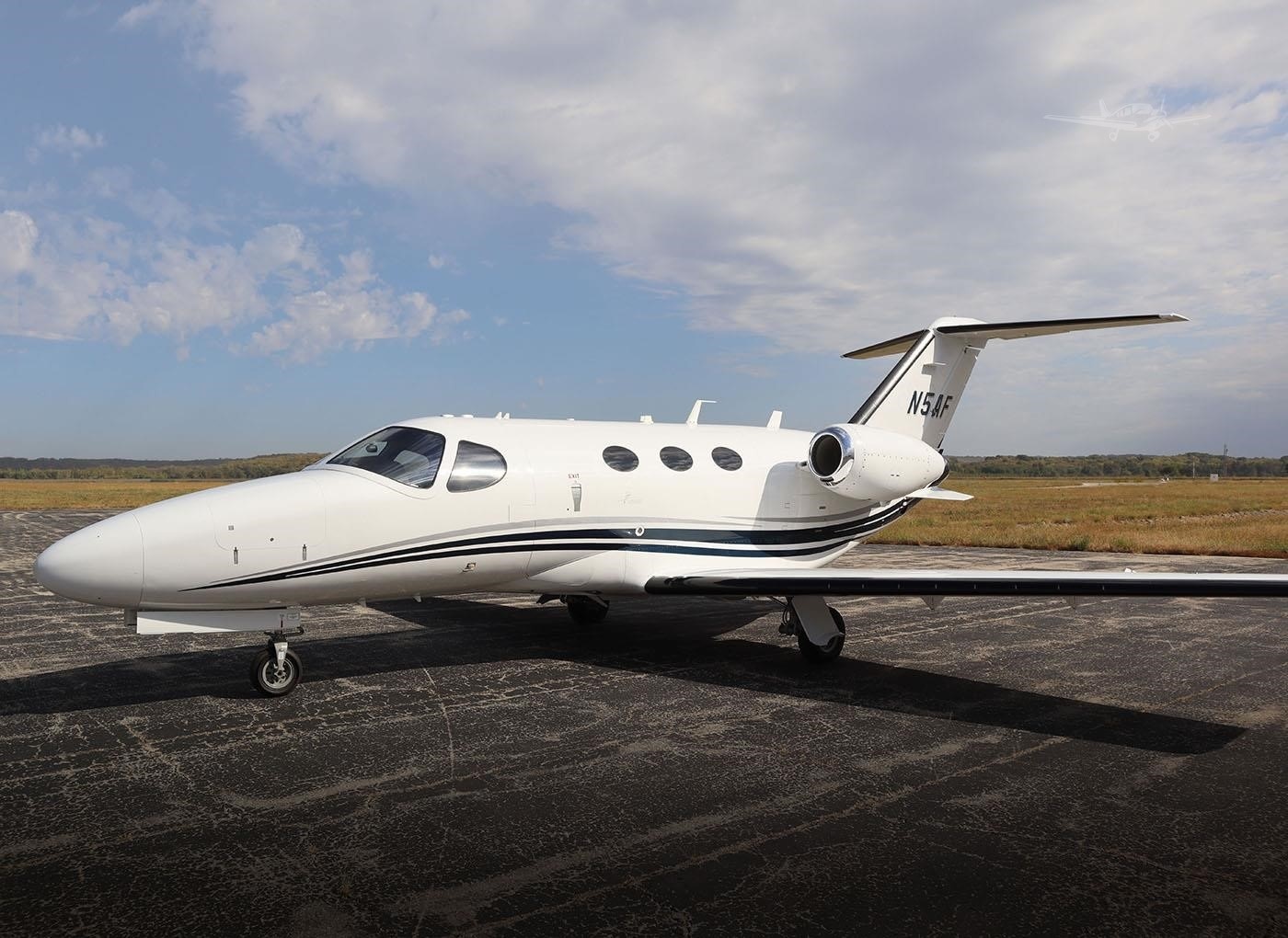 Image of tail N510AF