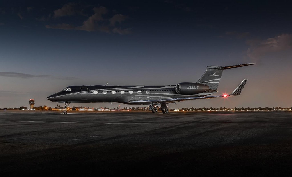 Image of tail N550AG