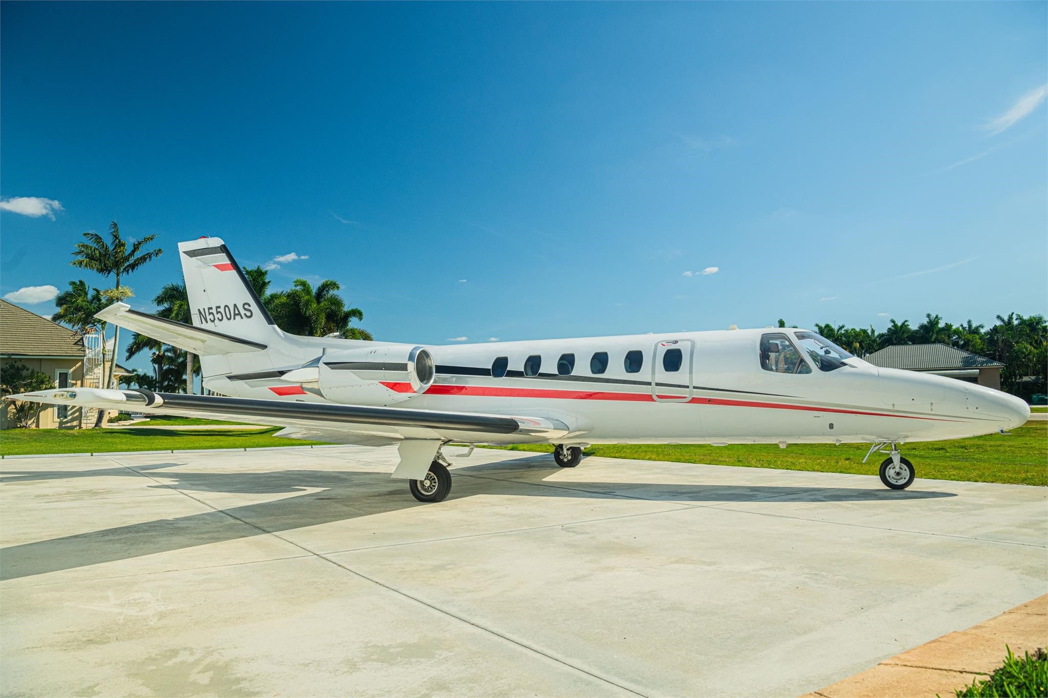 Image of tail N550AS