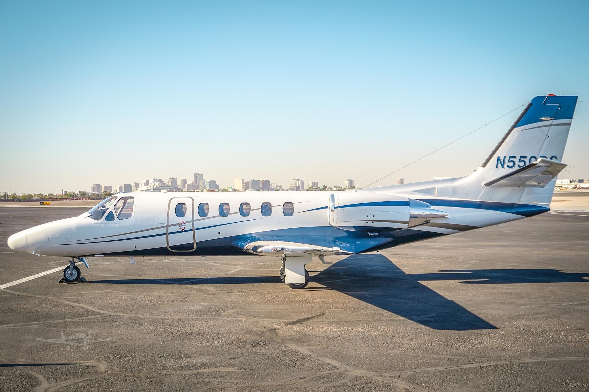 Image of tail N550BC