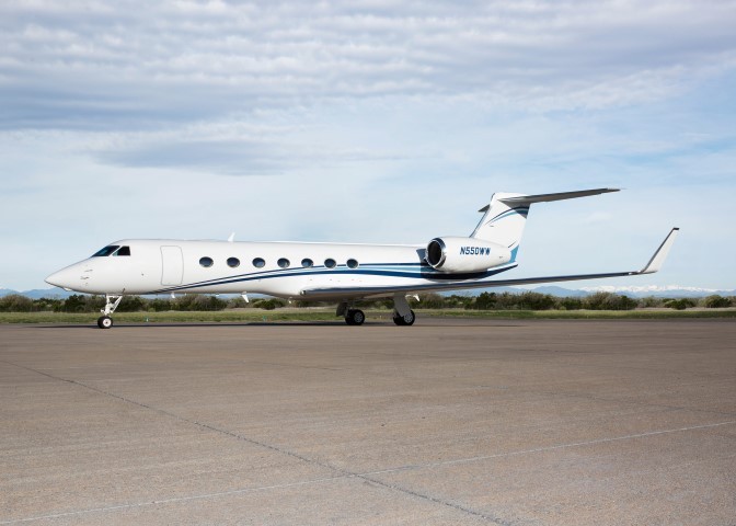 Image of tail N550WW