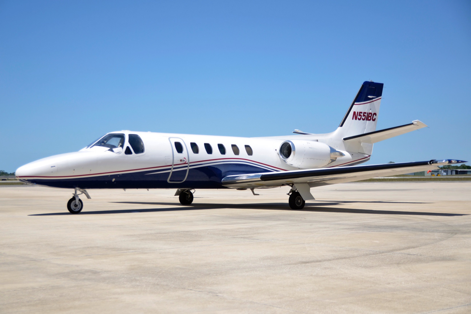 Image of tail N551BC