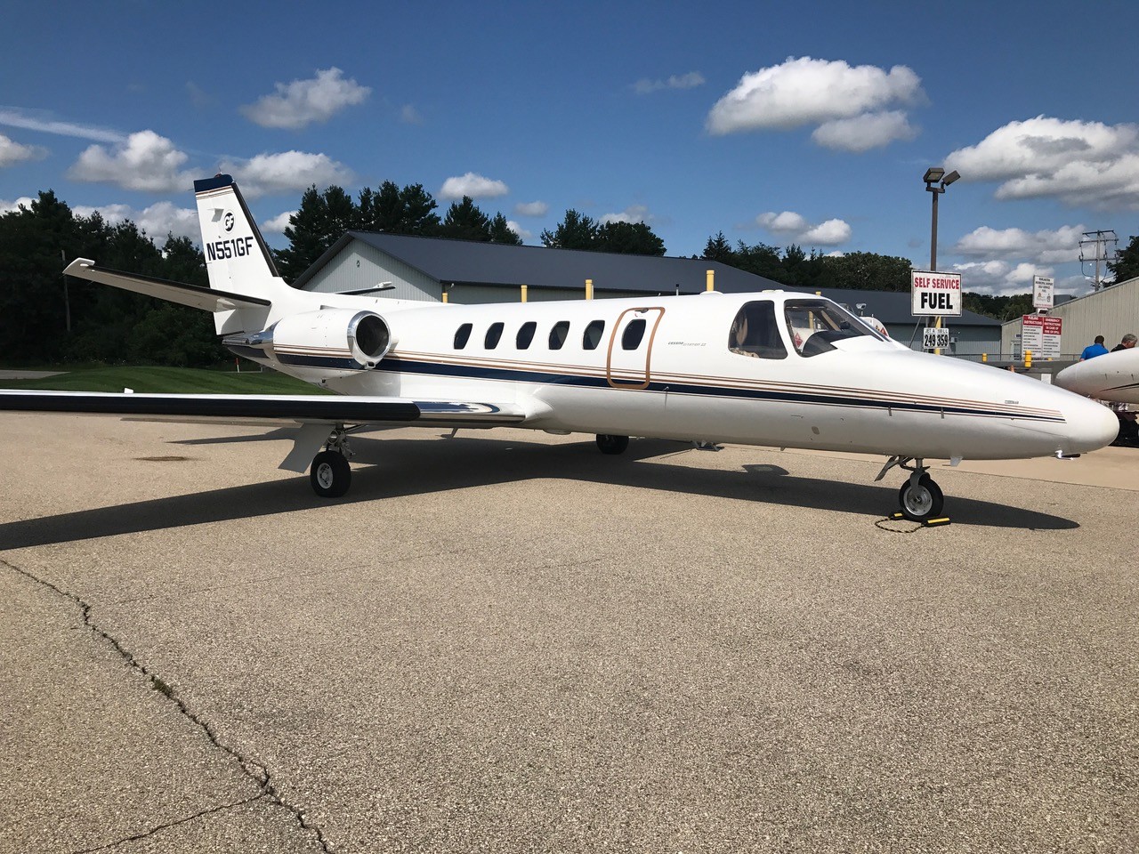 Image of tail N551GF