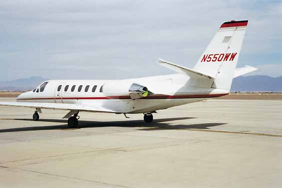 Image of tail N558WW