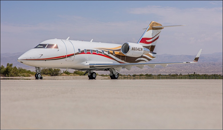 Image of tail N604BC